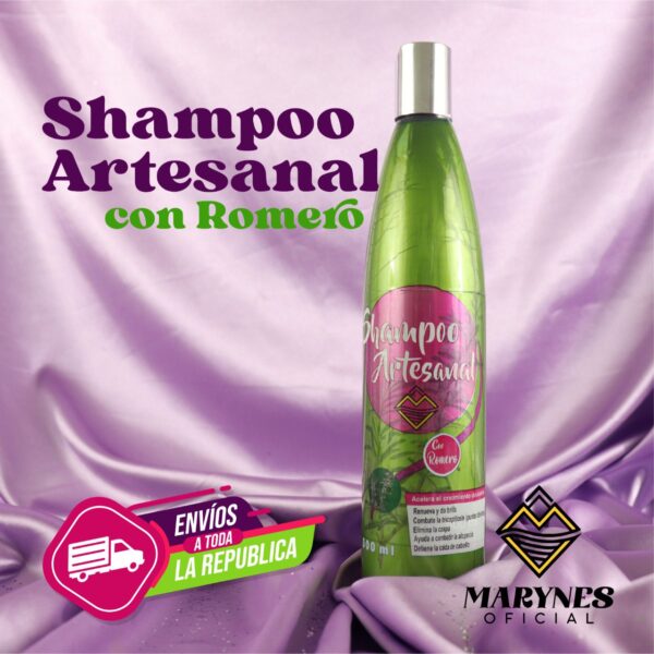 Shampoo Artesanal con Romero